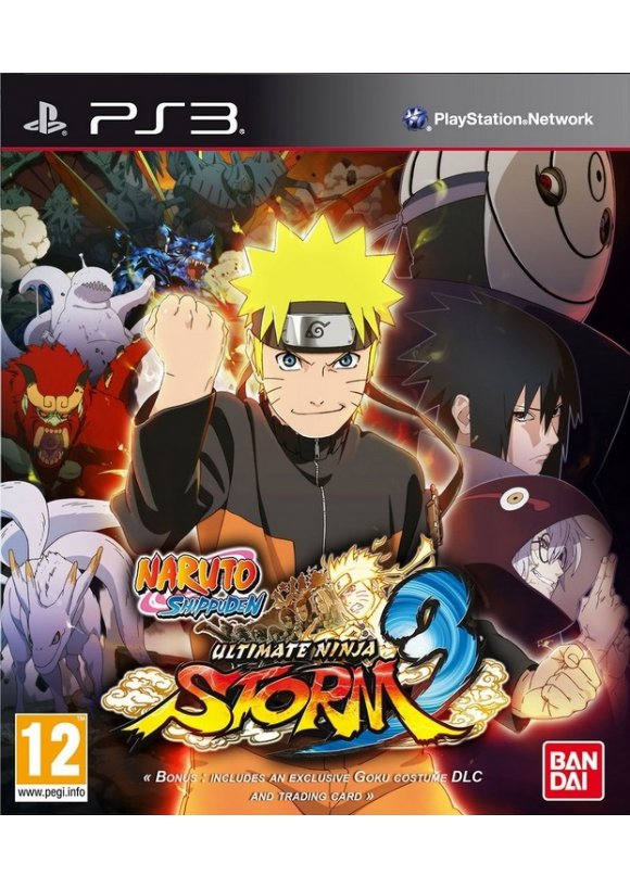 Portada oficial de Naruto Shippuden: Ultimate Ninja Storm 3  PS3