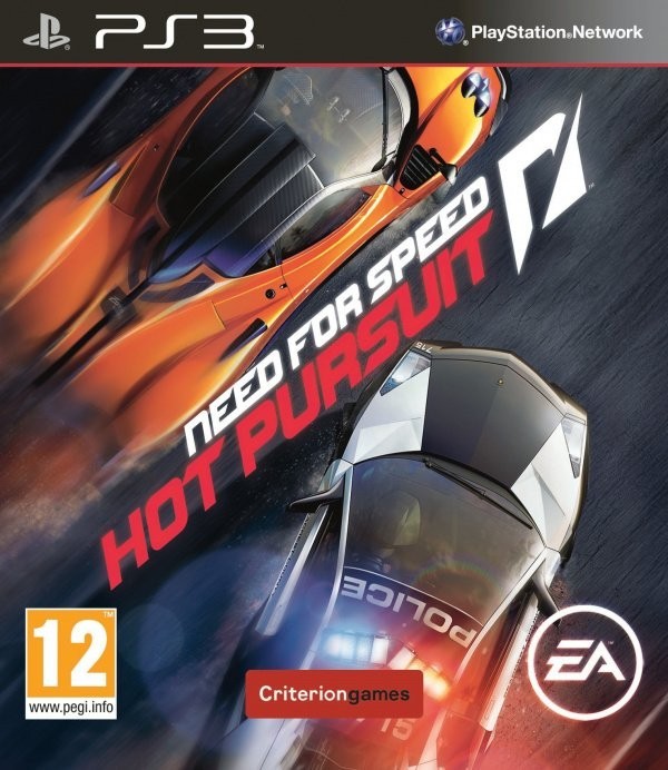 Portada oficial de Need For Speed: Hot Pursuit  PS3