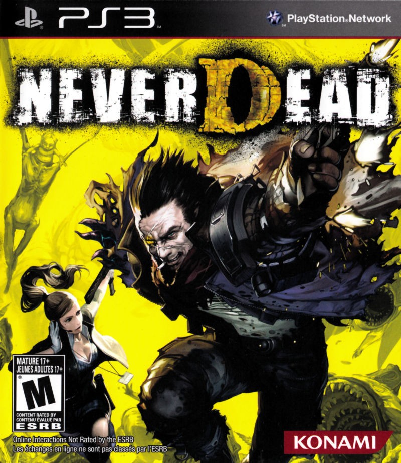 Portada oficial de NeverDead  PS3