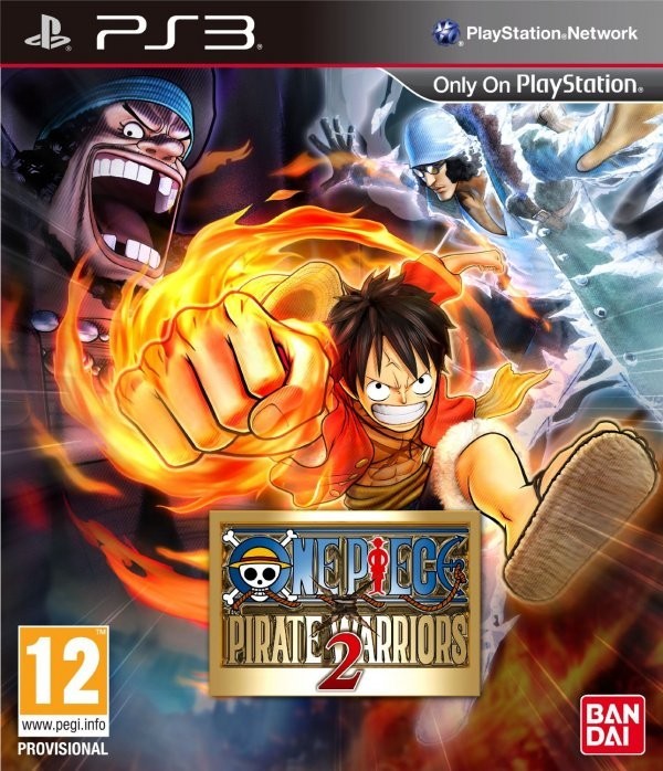 Portada oficial de One Piece: Pirate Warriors 2  PS3