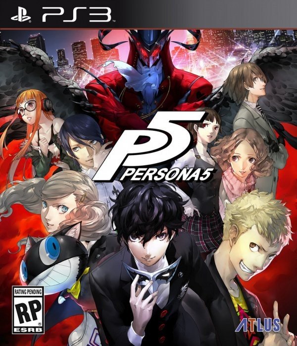 Portada oficial de Persona 5  PS3