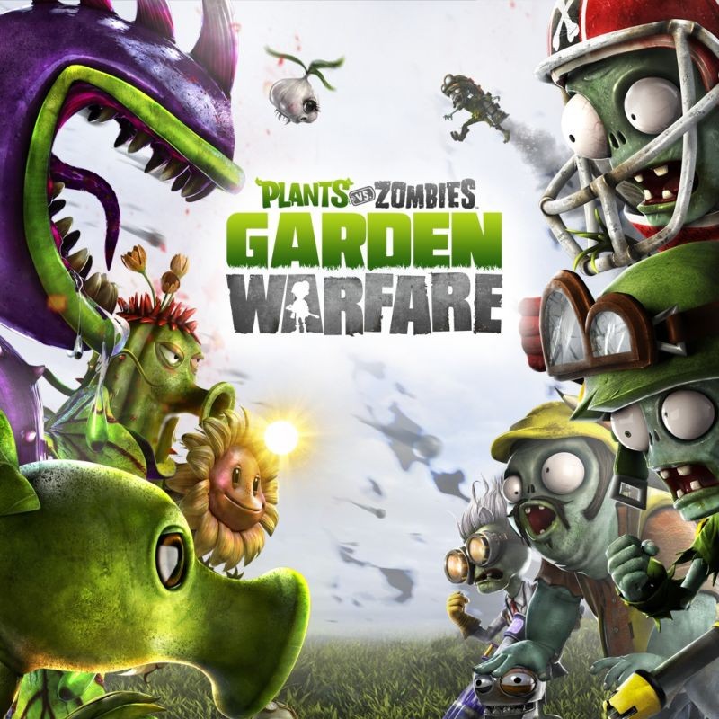 Portada oficial de Plants vs. Zombies: Garden Warfare  PS3