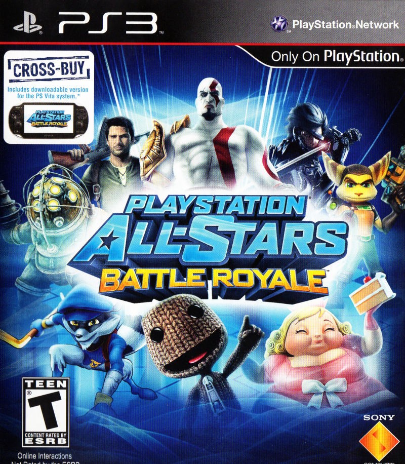 Portada oficial de PlayStation All-Stars Battle Royale  PS3