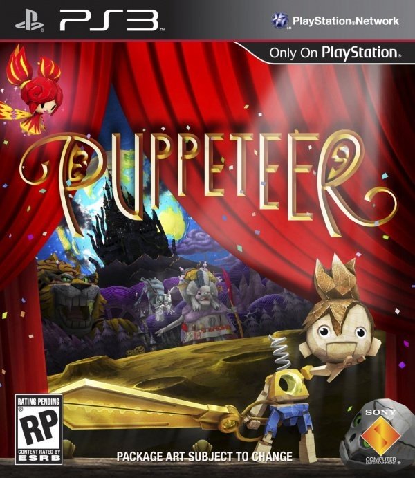 Portada oficial de Puppeteer  PS3