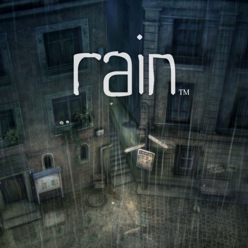Portada oficial de Rain  PS3