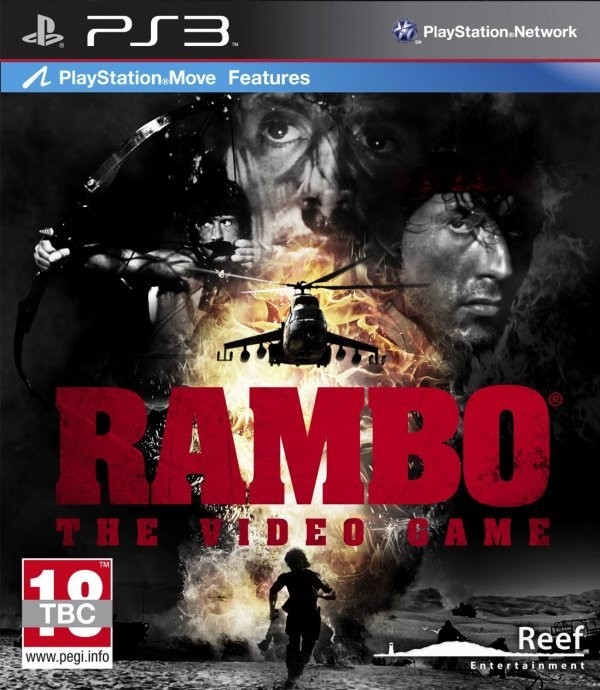 Portada oficial de Rambo: The Video Game  PS3