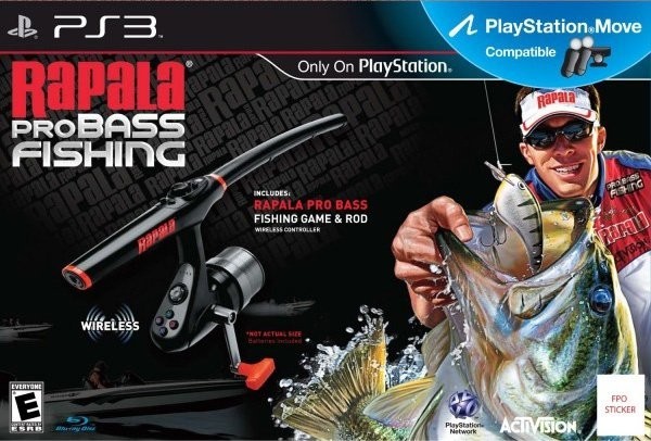 Portada oficial de Rapala Pro Bass Fishing  PS3