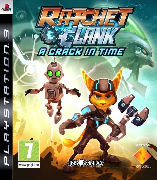 Portada oficial de Ratchet & Clank: A Crack in Time  PS3
