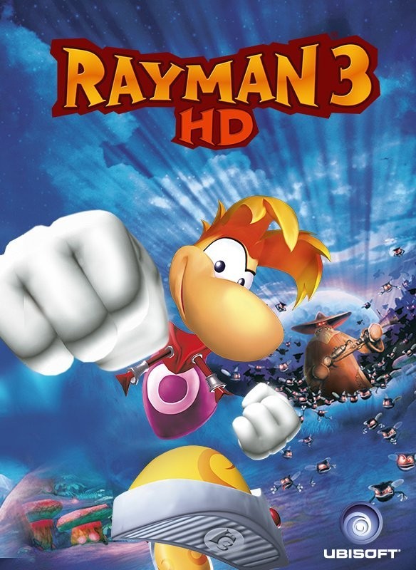 Portada oficial de Rayman 3 HD  PS3
