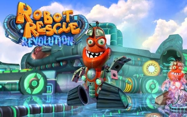 Portada oficial de Robot Rescue Revolution  PS3