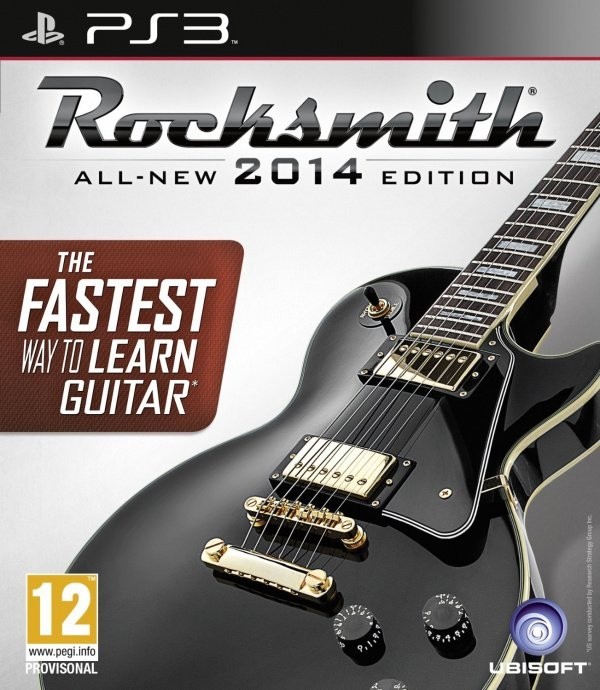 Portada oficial de Rocksmith 2014 Edition  PS3