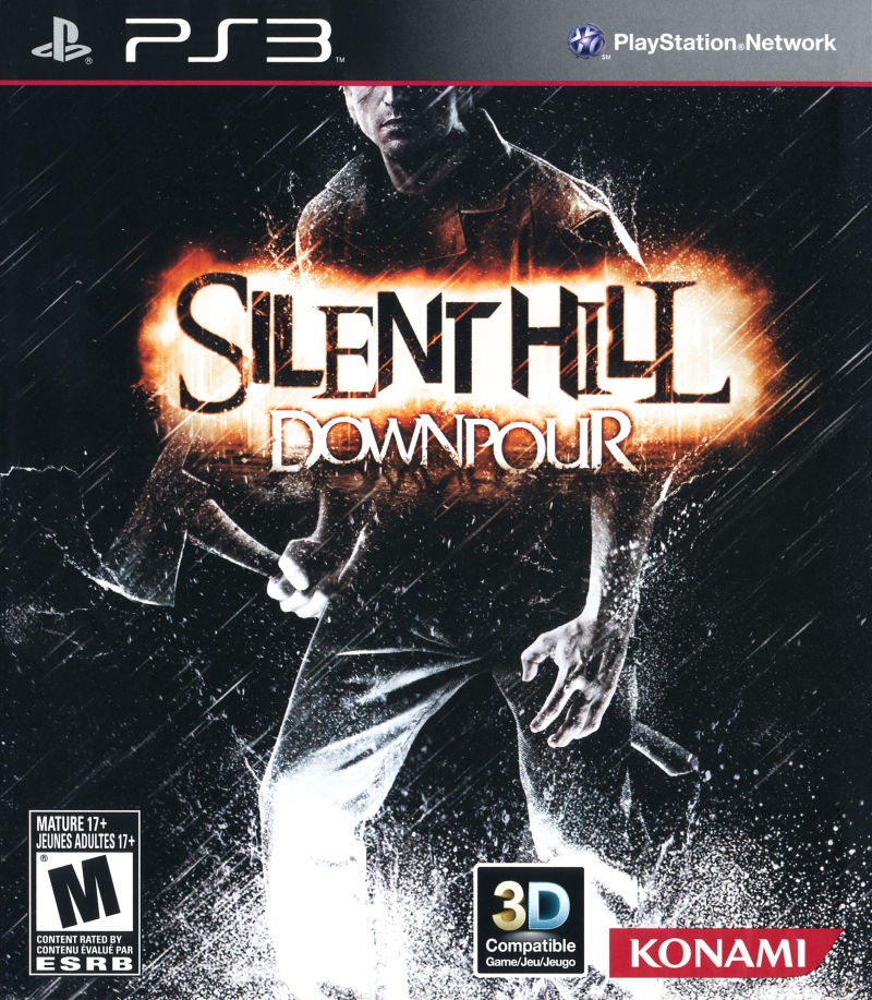 Portada oficial de Silent Hill Downpour  PS3