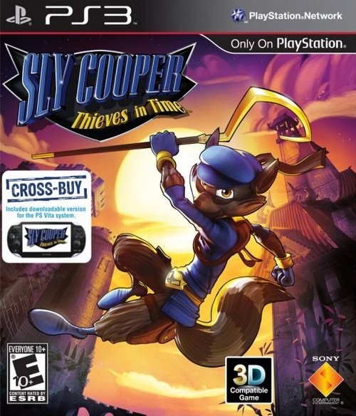 Portada oficial de Sly Cooper: Thieves in Time  PS3