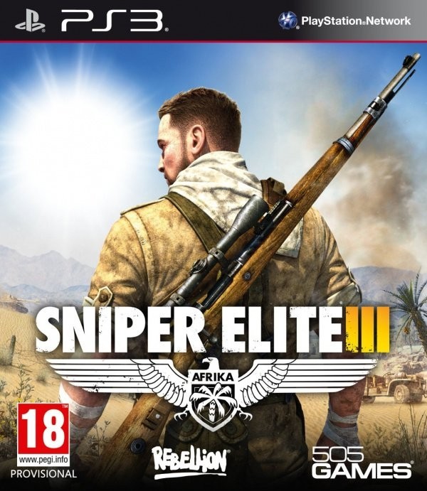 Carátula Sniper Elite III  PS3