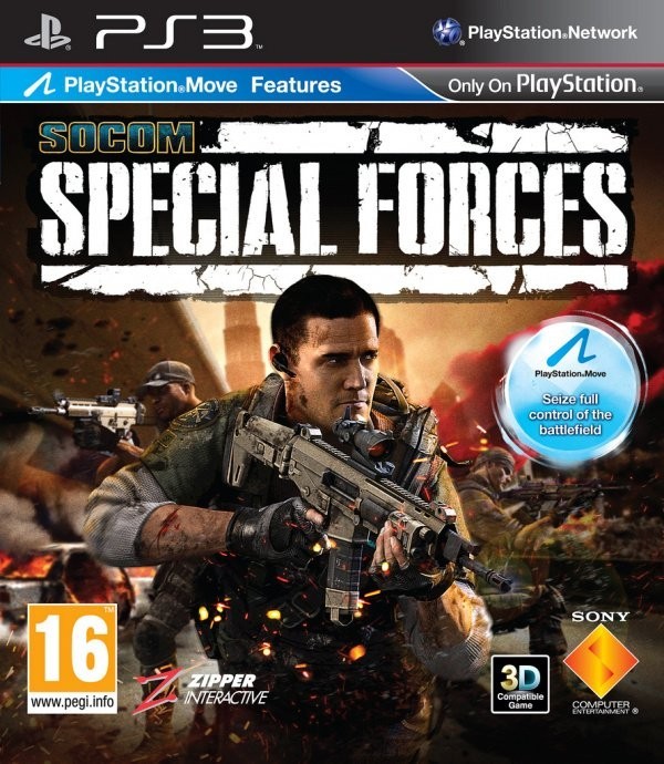 Portada oficial de SOCOM: Special Forces  PS3