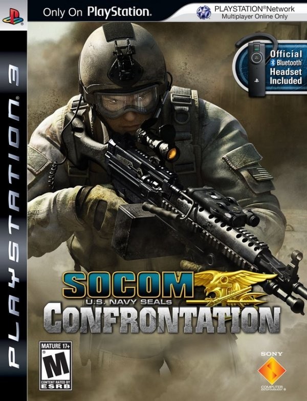 Portada oficial de SOCOM: U.S. Navy SEALs Confrontation  PS3