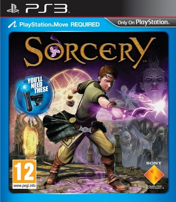 Portada oficial de Sorcery  PS3