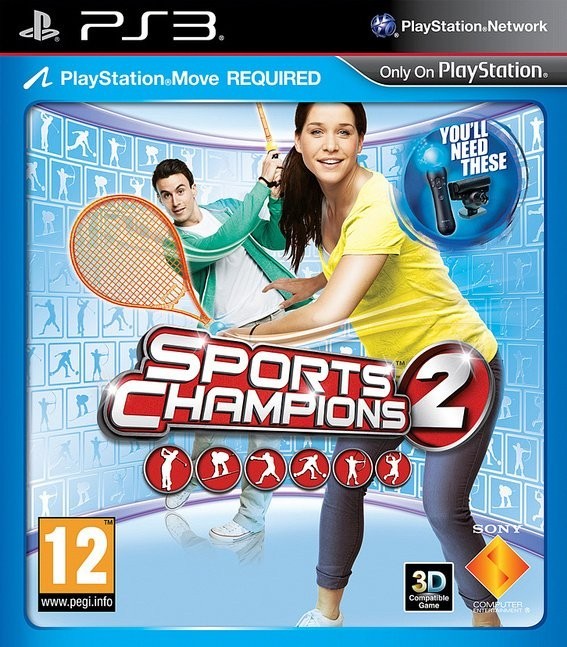 Portada oficial de Sports Champions 2  PS3