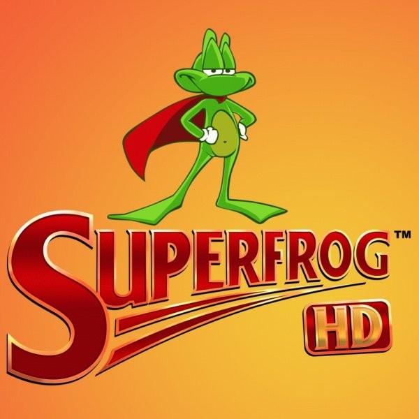 Portada oficial de Superfrog HD  PS3