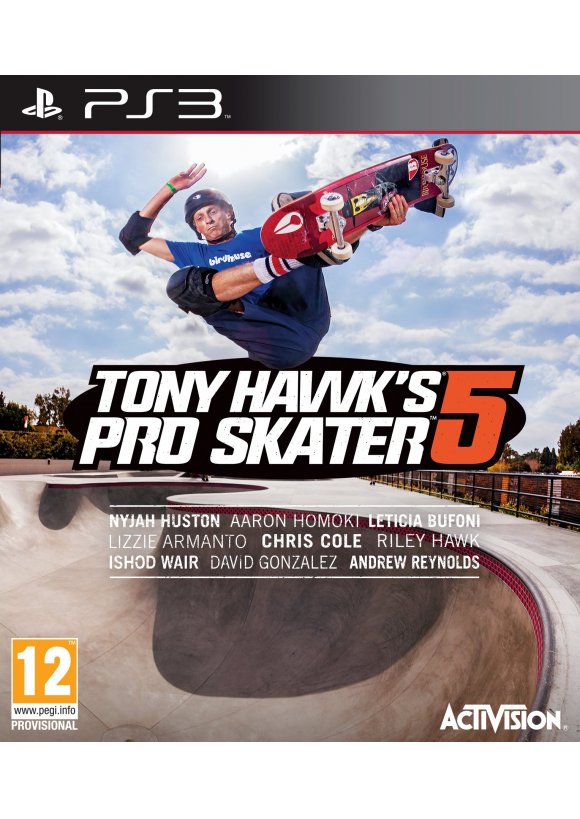 Portada oficial de Tony Hawk's Pro Skater 5  PS3