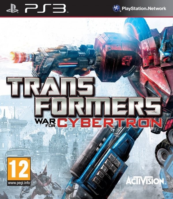 Portada oficial de Transformers: War for Cybertron  PS3