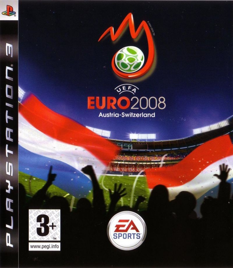 Portada oficial de UEFA Euro 2008  PS3