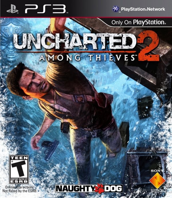 Portada oficial de Uncharted 2: Among Thieves  PS3