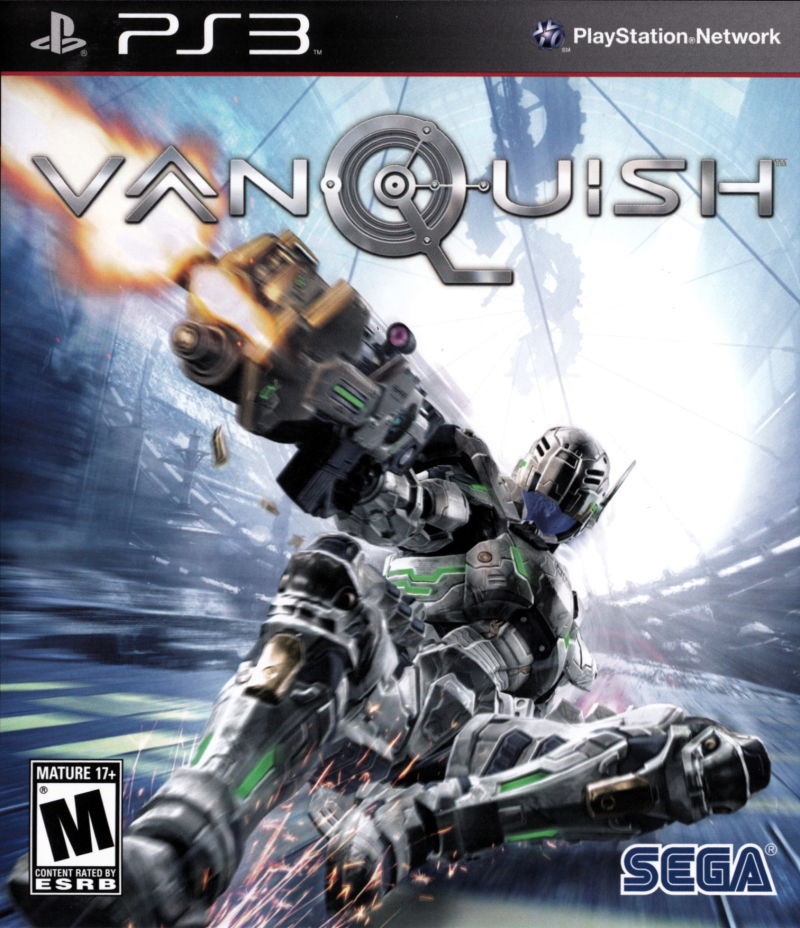 Portada oficial de Vanquish  PS3