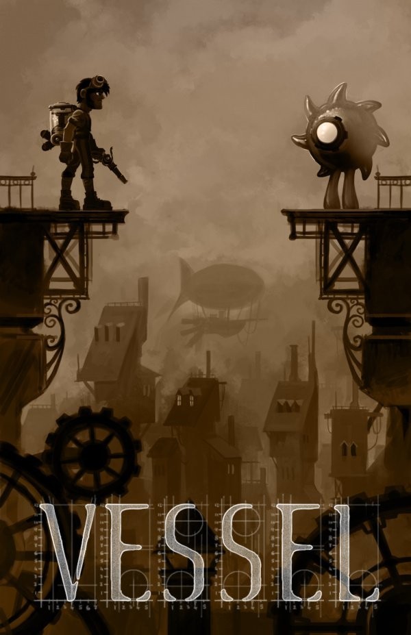 Portada oficial de Vessel  PS3