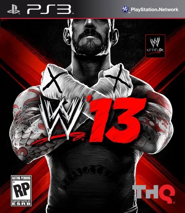 Portada oficial de WWE '13  PS3