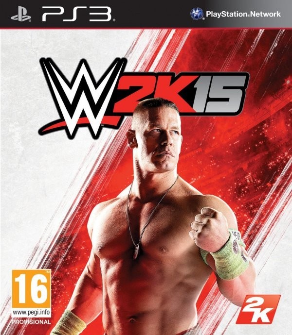 Portada oficial de WWE 2K15  PS3