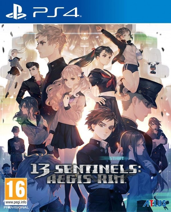 Portada oficial de 13 Sentinels: Aegis Rim  PS4