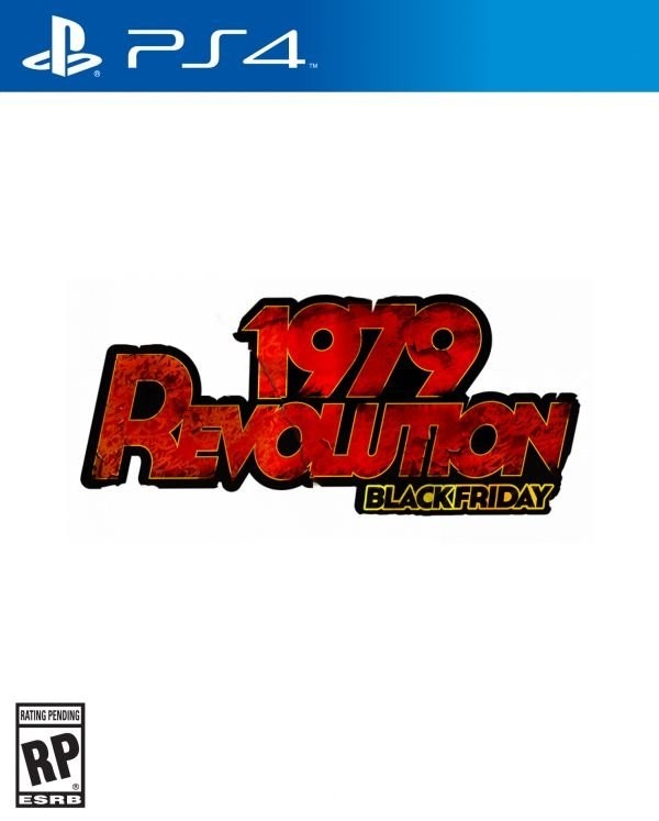 Portada oficial de 1979 Revolution: Black Friday  PS4