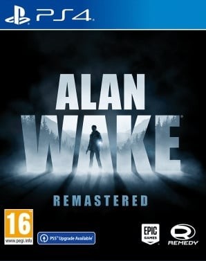 Portada oficial de Alan Wake Remastered  PS4