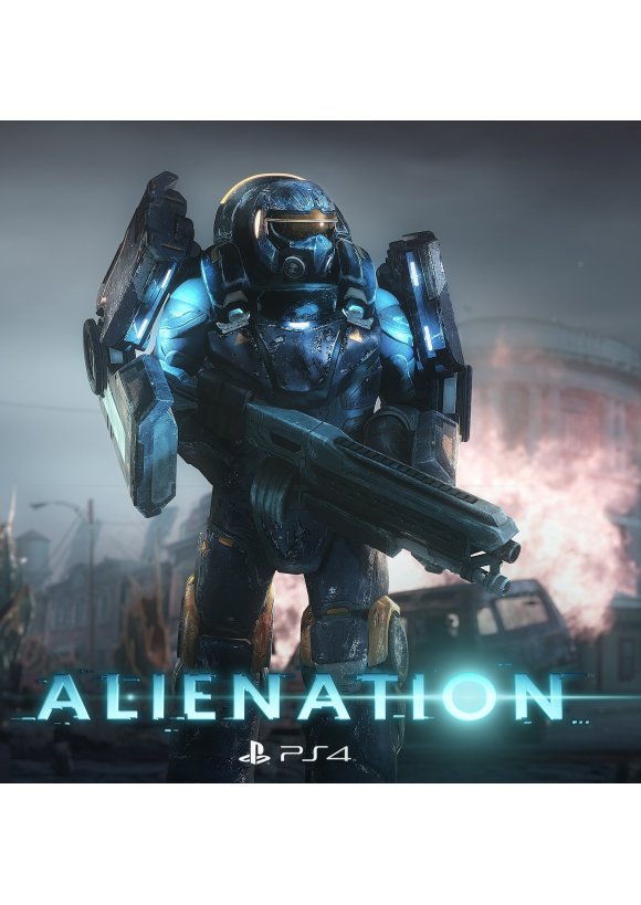 Portada oficial de Alienation  PS4