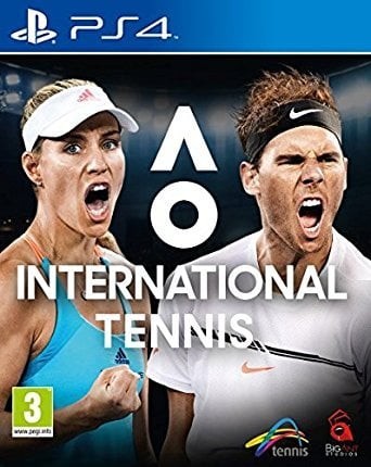 Portada oficial de AO International Tennis  PS4