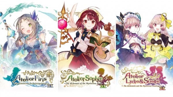 Portada oficial de Atelier Mysterious Trilogy Deluxe Pack  PS4