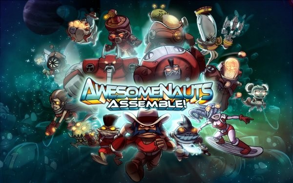 Portada oficial de Awesomenauts Assemble!  PS4