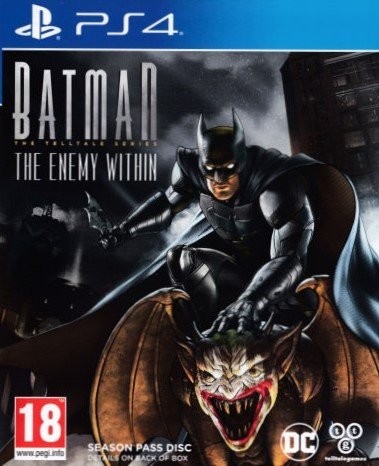 Portada oficial de Batman: The Enemy Within  PS4