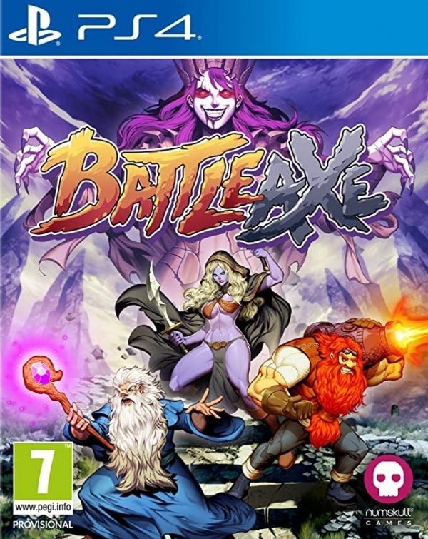 Portada oficial de Battle Axe  PS4