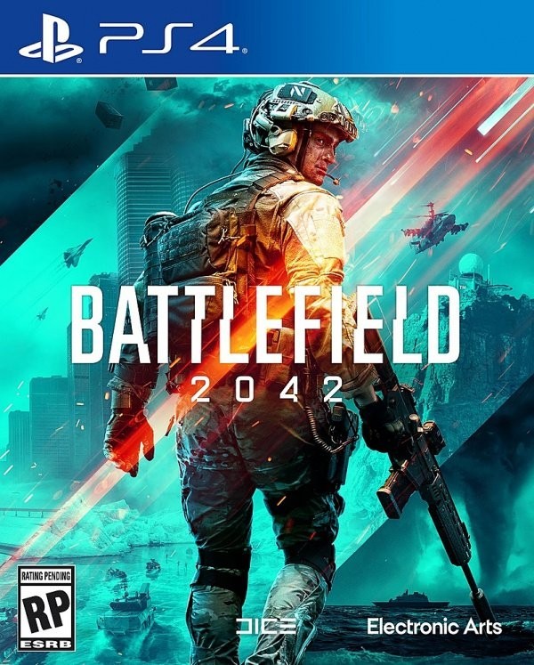 Portada oficial de Battlefield 2042  PS4