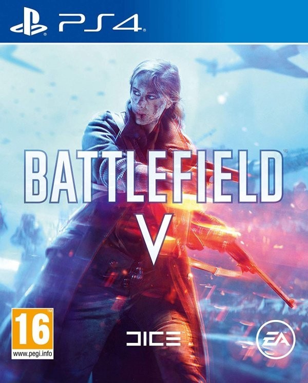 Portada oficial de Battlefield V  PS4