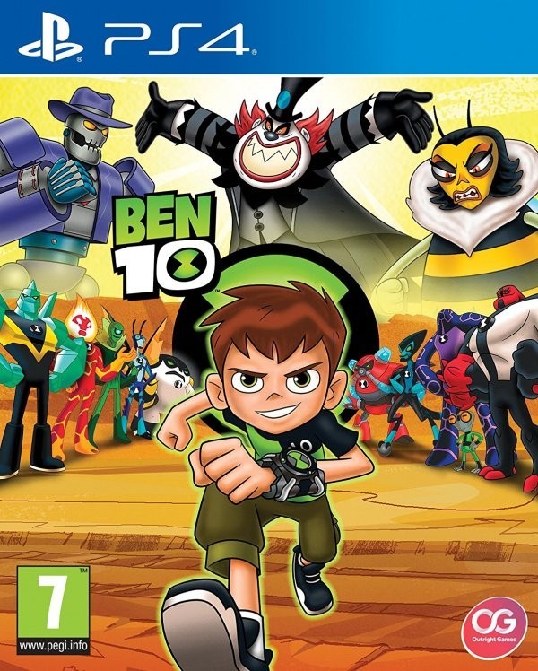 Portada oficial de Ben 10  PS4