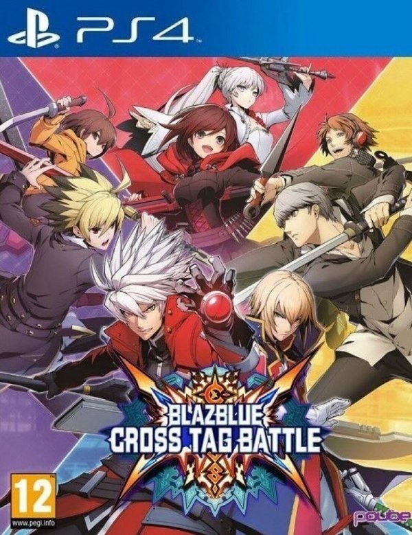 Portada oficial de BlazBlue: Cross Tag Battle  PS4