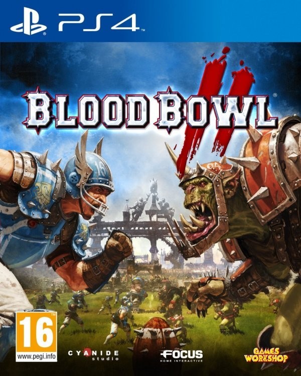 Portada oficial de Blood Bowl 2  PS4