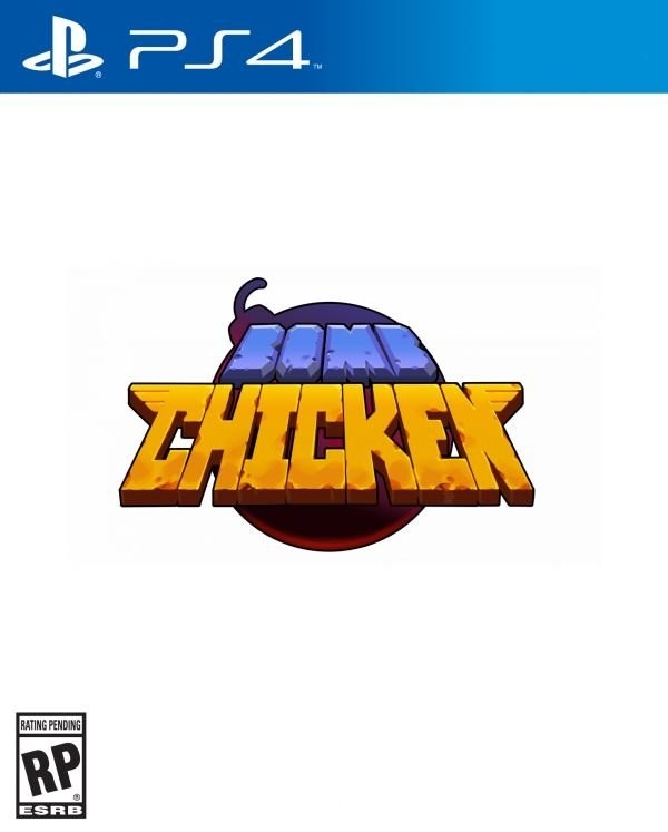 Portada oficial de Bomb Chicken  PS4