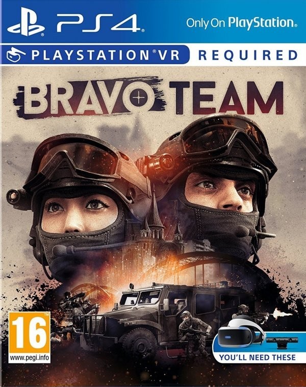 Portada oficial de Bravo Team  PS4
