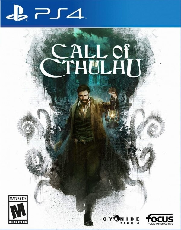 Portada oficial de Call of Cthulhu  PS4
