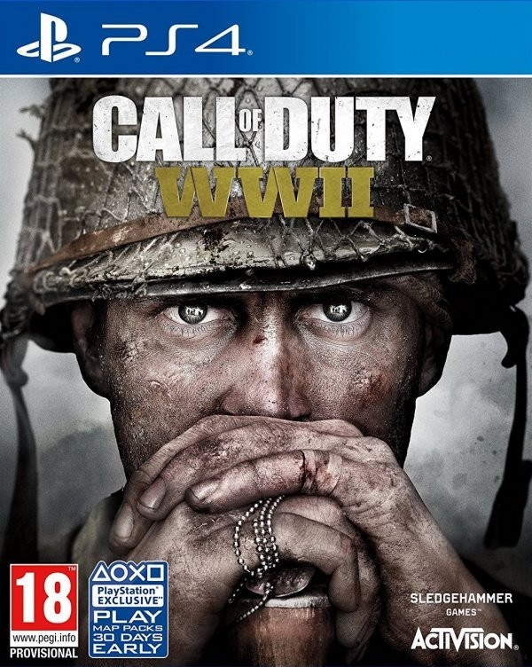 Portada oficial de Call of Duty: WWII  PS4