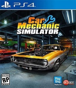 Portada oficial de Car Mechanic Simulator  PS4